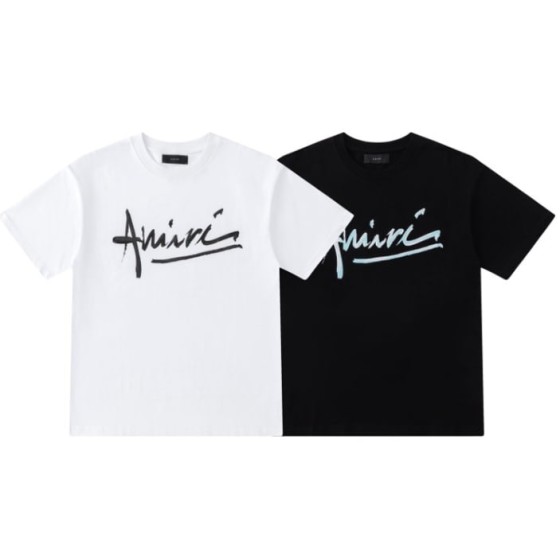 AMIRI Brushstroke Script Logo T-Shirt